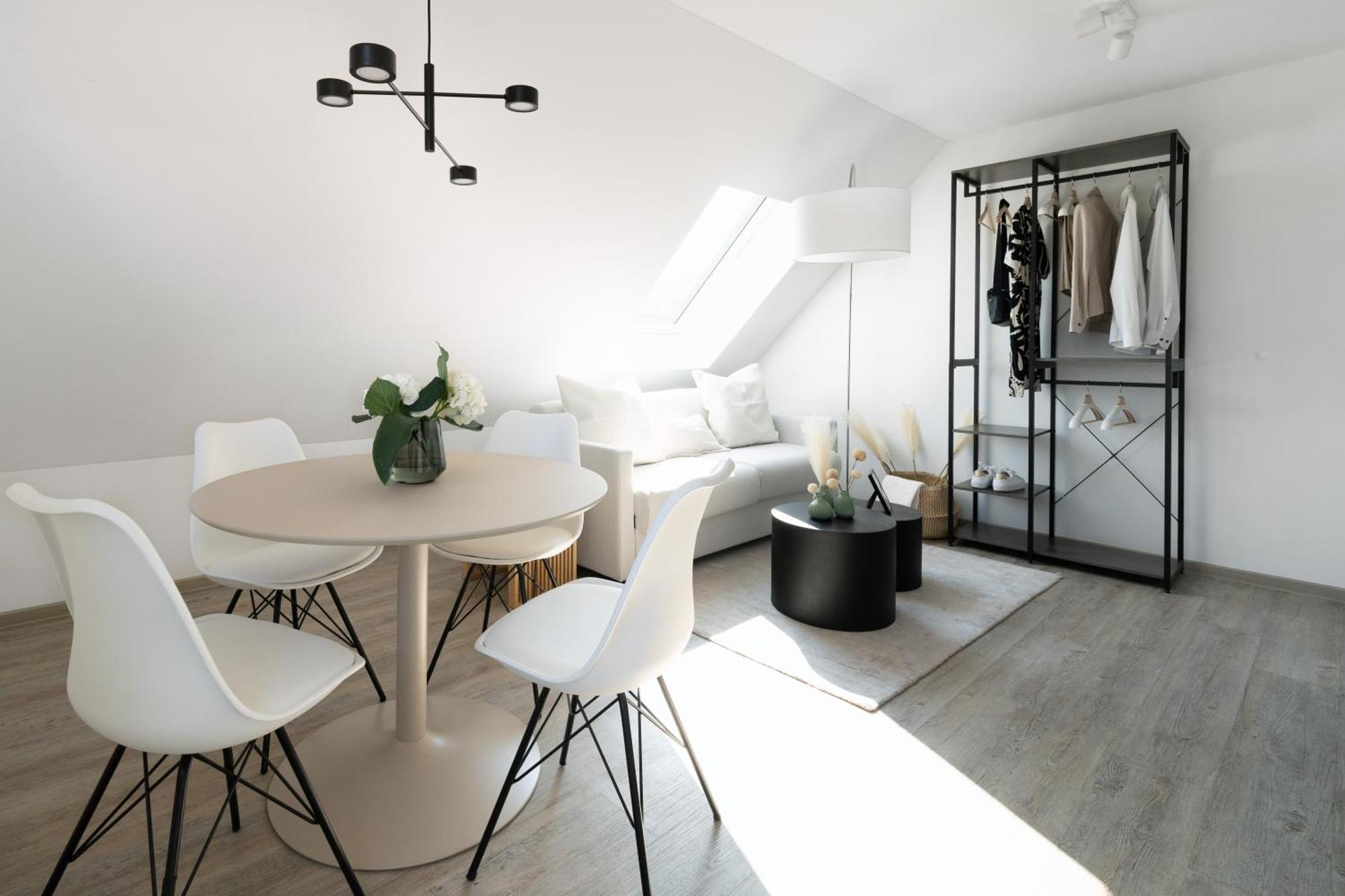 Maisonette - Stilvoll Und Ruhig, Urban Design, Yoga Kornwestheim Luaran gambar