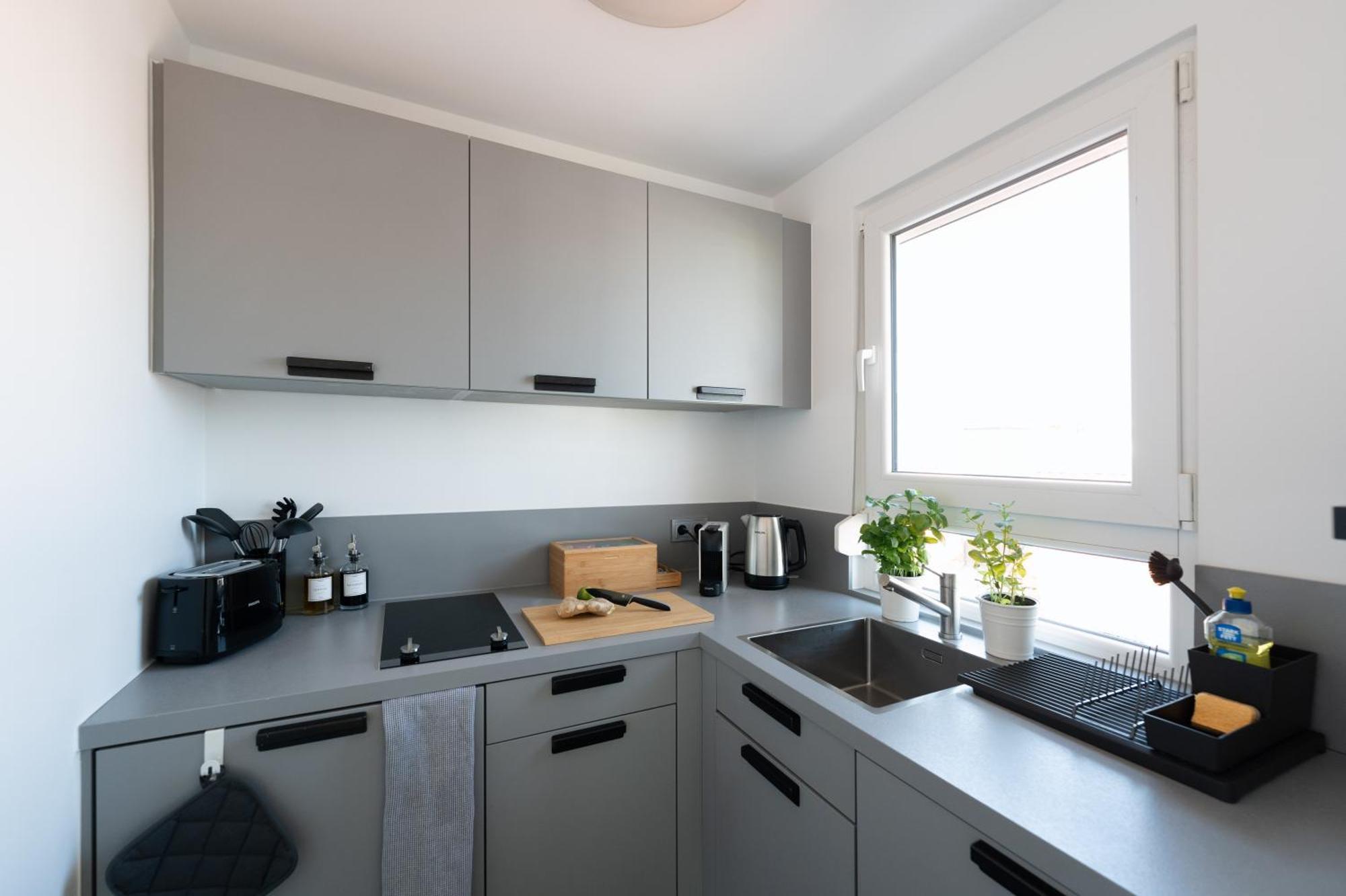 Maisonette - Stilvoll Und Ruhig, Urban Design, Yoga Kornwestheim Luaran gambar