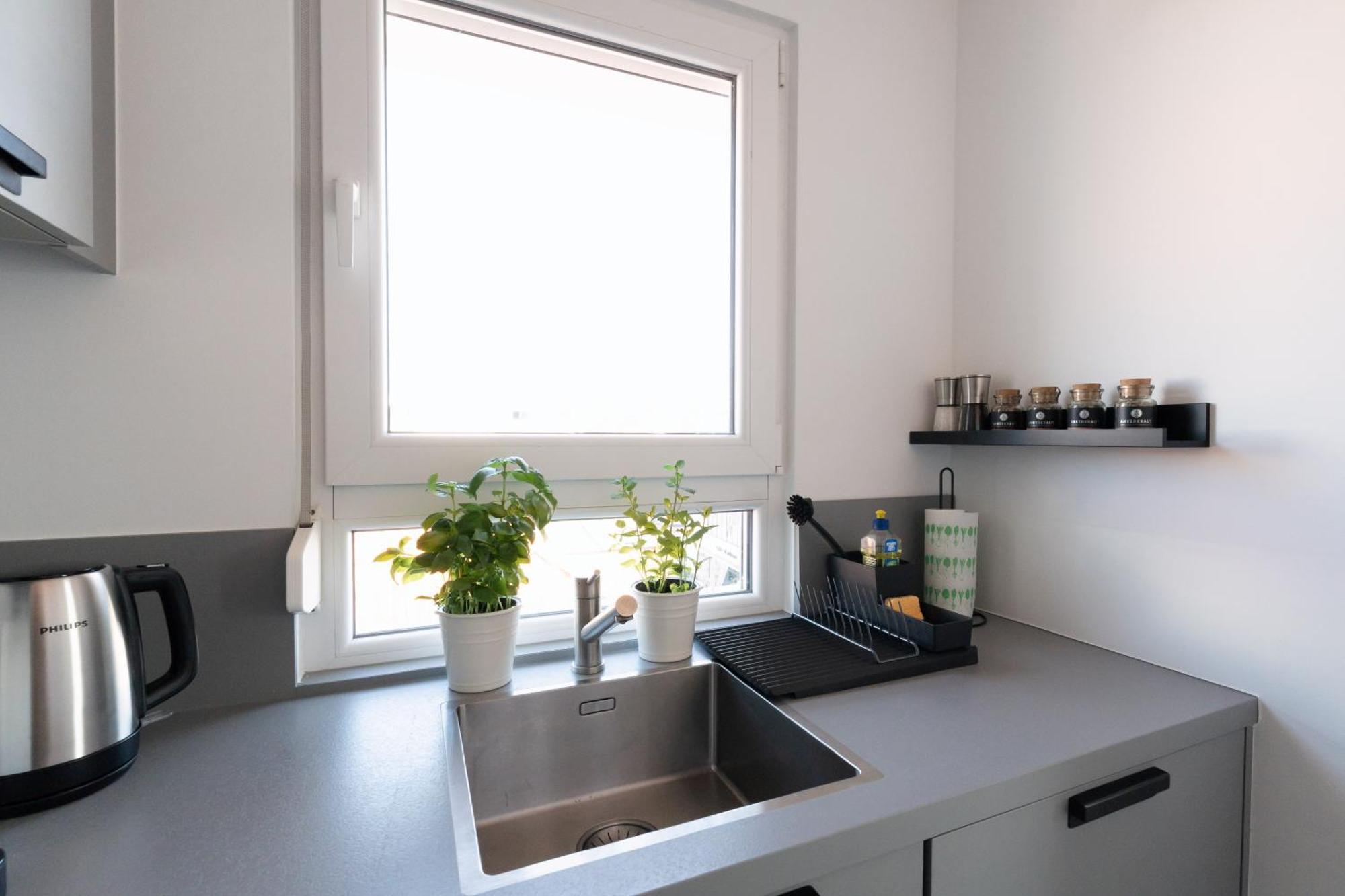 Maisonette - Stilvoll Und Ruhig, Urban Design, Yoga Kornwestheim Luaran gambar